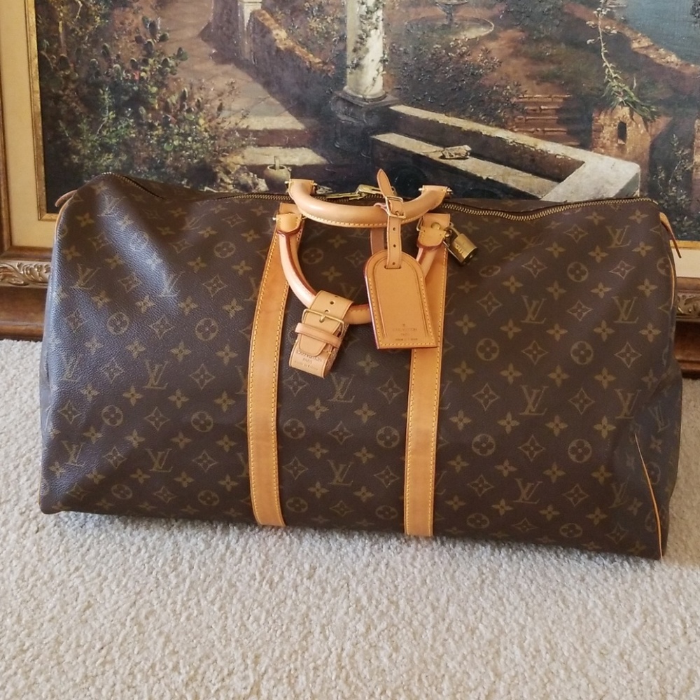 Authentic Louis Vuitton 55 Keepall Boston
